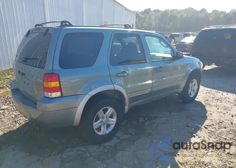 2006 Ford Escape Hybrid from USA, damaged, VIN 1FMCU96H36KC35925